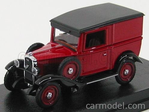 Rio-Models - Fiat 508 Balilla Van 1935 Red Black