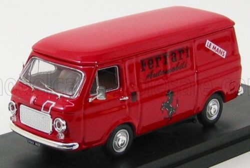 Rio-Models - FIAT 238 VAN ASSISTENZA FERRARI AUTOMOBILI LE MANS 1977 RED