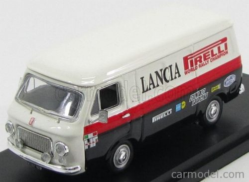 Rio-Models - Fiat 238 Van Assistenza Lancia Wrc 1970 White Black Red