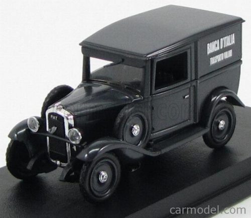 Rio-Models - Fiat Balilla Van 1936 - Trasporto Valori Banca D'Italia Black