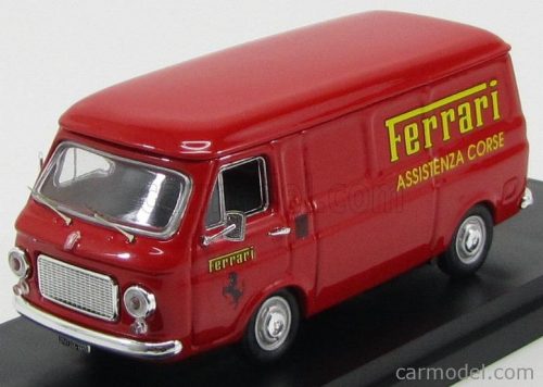 Rio-Models - Fiat 238 Van Assistenza Ferrari Corse 1973 Red