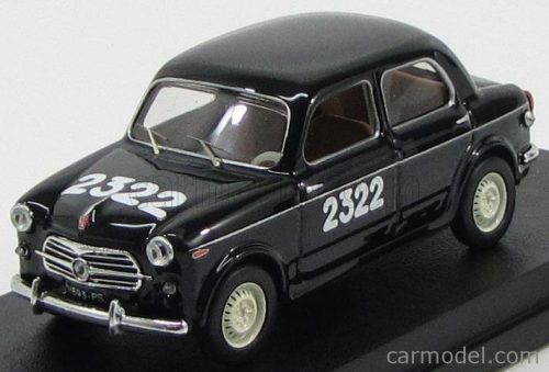 Rio-Models - Fiat 1100/103 N 2322 Mille Miglia 1955 Tagliani - De Angelis Black