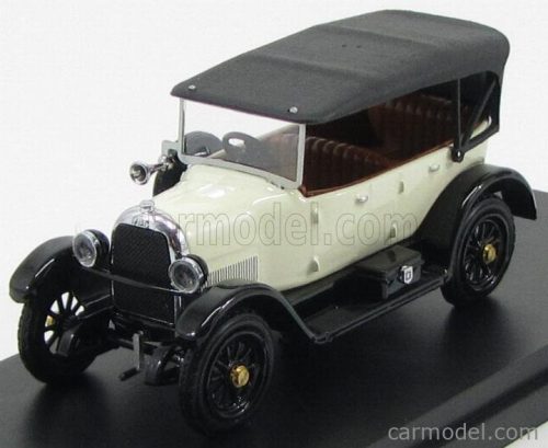 Rio-Models - Fiat 501 Sport Cabriolet Closed 1919 White Black