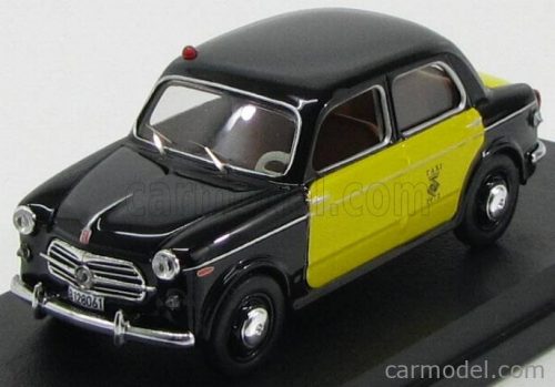 Rio-Models - Fiat 1100/103 Taxi Barcellona 1956 Black Yellow