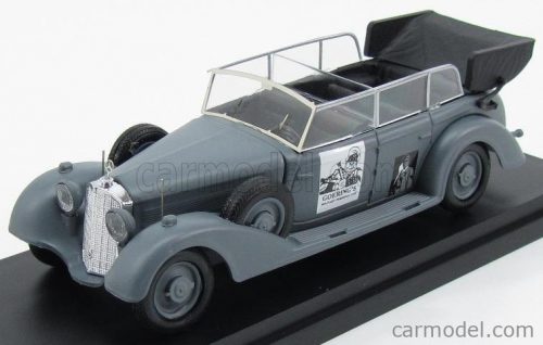 Rio-Models - Mercedes Benz 770K Cabriolet 1936 - Ex Personal Car Hermann Goering Military Grey