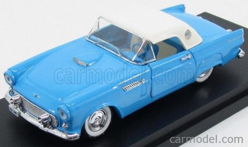 Rio-Models - Ford Usa Thunderbird Spider Soft-Top 1956 Light Blue White