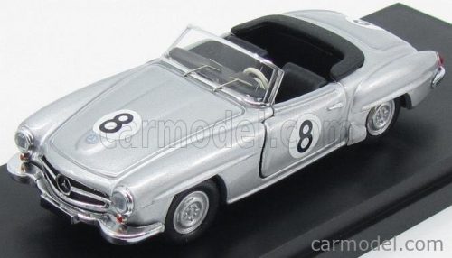 Rio-Models - Mercedes Benz 190Sl Spider N 8 Winner Macau Gp 1956 D.Steane Silver