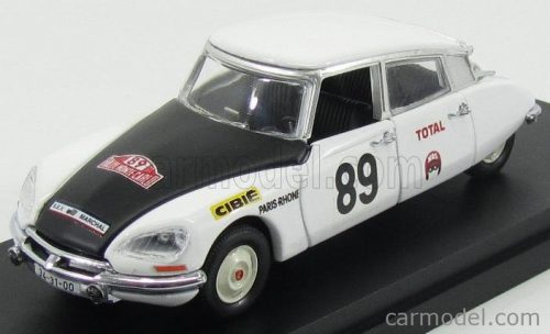 Rio-Models - Citroen Ds21 N 89 Rally Montecarlo 1970 Marcus - Bryde - Braein White Black