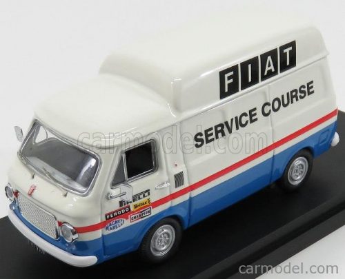 Rio-Models - Fiat 238 Van Assistenza France Fiat Service Course 1971 White Blue