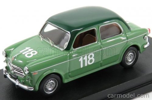 Rio-Models - Fiat 1100/103 Tv N 118 Mille Miglia 1955 Mandrini - Bertossi Green