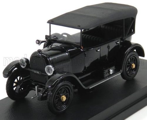 Rio-Models - FIAT 501 CABRIOLET CLOSED LA SAETTA DEL RE 1919 BLACK