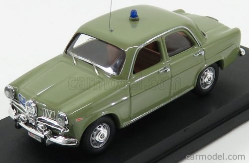 Rio-Models - Alfa Romeo Giulietta Polizia Museo Di Roma 1961 Green