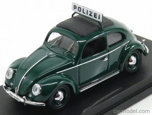 Rio-Models - Volkswagen Beetle Maggiolino Polizei 1953 Black