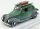 Rio-Models - Fiat 6C 1500 With Ski 1936 - Con Sci Green Black