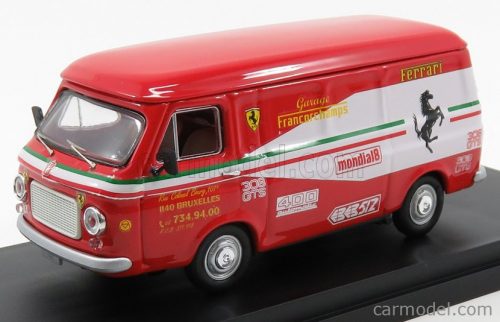 Rio-Models - Fiat 238 Van Assistance Ferrari Francorchamps 1972 Red White