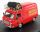 Rio-Models - Fiat 238 Van Tetto Alto Con Portapacchi Assistenza Corse Ferrari 1970 - High Roof With Rack Red