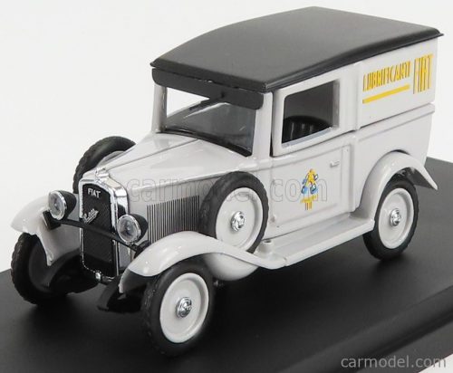 Rio-Models - Fiat 508 Balilla Van Fiat Lubrificanti 1935 Grey Black