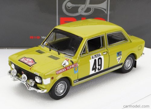 Rio-Models - Fiat 128 Rally N 49 Rally Montecarlo 1972 P.Lier - J.P.Frattini Green