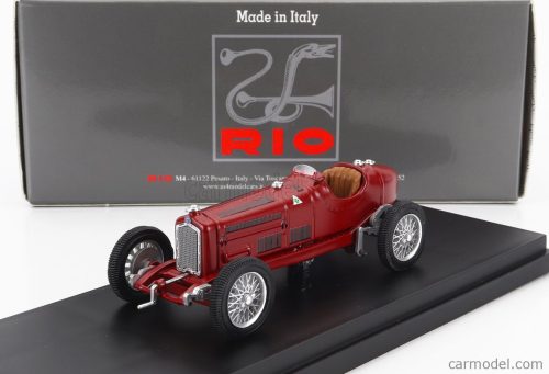 Rio-Models - Alfa Romeo F1  Tipo B Quadrifoglio 1932 Red