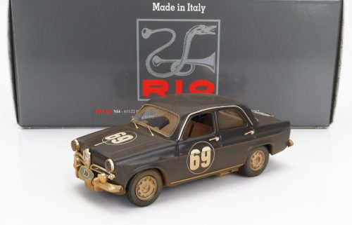 Rio-Models - ALFA ROMEO GULIETTA T.I. N 69 RALLY ACROPOLIS 1959 APOSTOLIDIS - MARATHAKIS BLACK