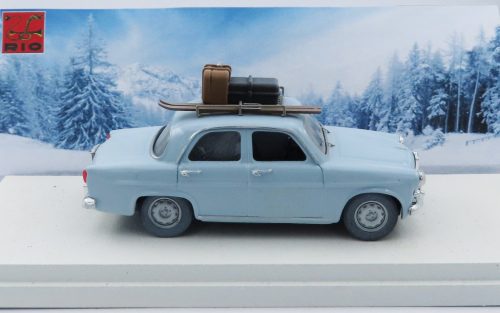 Rio-Models - ALFA ROMEO GIULIETTA Ti VACANZE INVERNALI WINTER HOLIDAYS 1959 LIGHT BLUE