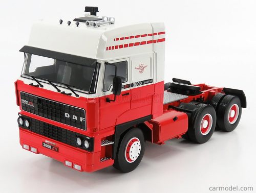 Road-Kings - Daf 3600 Space Cab Tractor Truck 3-Assi 1986 Red White