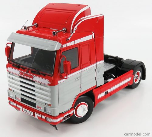 Road-Kings - Scania 143M 500 Streamline Tractor Truck 2-Assi 1995 Red Grey White