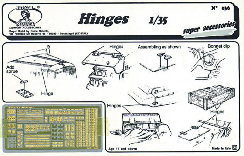 Royal Model - Hinges