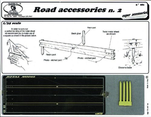 Royal Model - Road accessories n.2