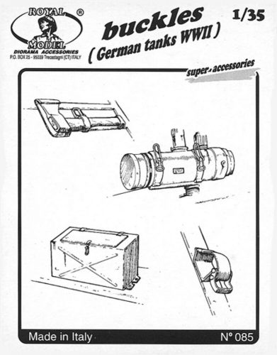 Royal Model - Buckles German tank