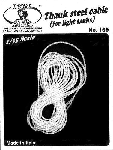 Royal Model - Tank steel cables No. 2-for light tanks