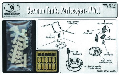 Royal Model - German tank periscopes