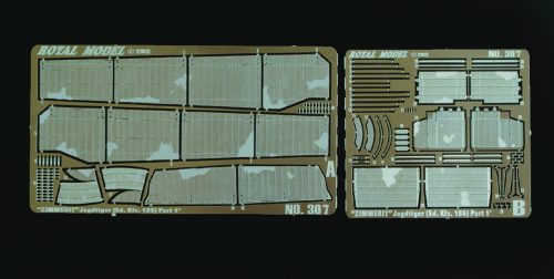 Royal Model - Scraped Zimmerit Jagdtiger Part 1 (for Dragon kit)