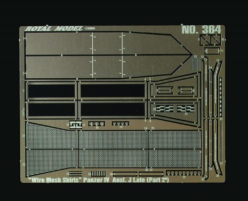 Royal Model - Wire Mesh Skirts Panzer IV Ausf. J Late - Part 2