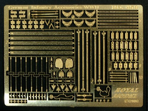 Royal Model - German Infantry Accessories-(WWII