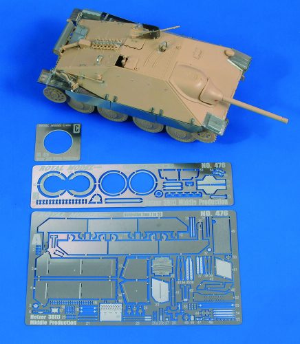 Royal Model - Hetzer 38t Middle Prod. (for Tamiya kit)