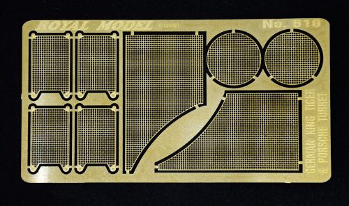 Royal Model - Engine grill screen Tiger II