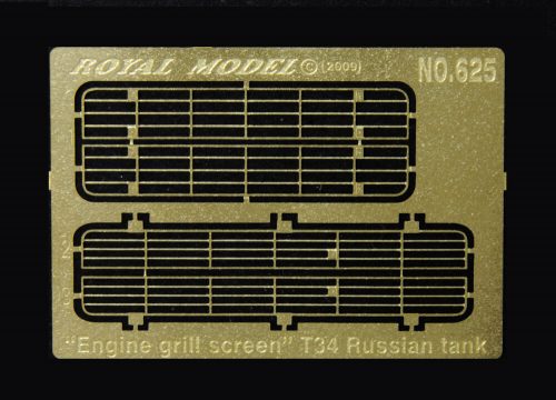 Royal Model - Engine grill screen T34