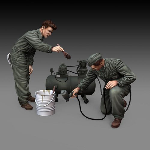 Royal Model - Soldiers painting