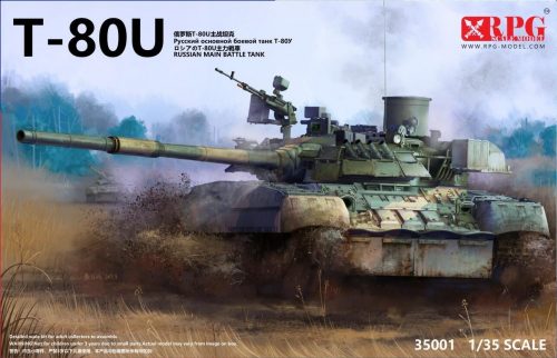 RPG Model - T-80U Russain Main Battle Tank