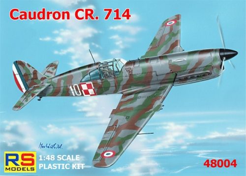 RS Models - Plastikový model letadla 1/48 Caudron CR.714 C-1 5 decal v. for France, Luftwaffe, Finland