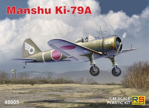 RS Models - Plastikový model letadla 1/48 Manshu Ki-79 A Shimbu-tai 3 decal v. for Japan, Indonesia