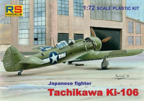 RS Models - Plastikový model letadla 1/72 Tachikawa Ki-106 2 decal v. for Japan, USA