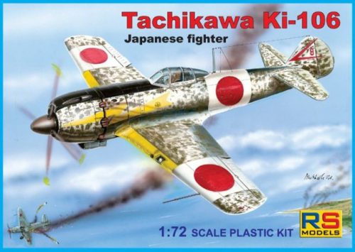 RS Models - Plastikový model letadla 1/72 Tachikawa Ki-106 Home def 2 decal v. for Japan, Manchoukuo 