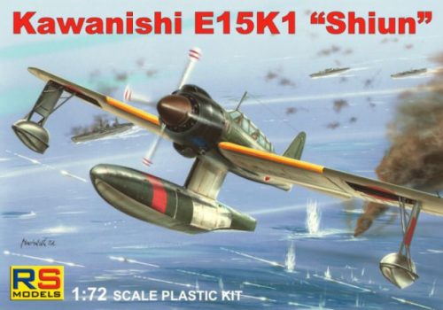 RS Models - Plastikový model letadla 1/72 Kawanishi E15 K 3 decal v. for Japan