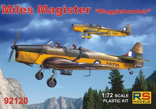 RS Models - Plastikový model letadla 1/72 Miles Magister "Maggiebomber" 4 decal v. for GB, Estonia, Australia