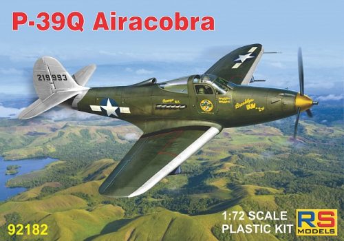 RS Models - Plastikový model letadla 1/72 P-39Q Airacobra 4 decal v. for USA, SSSR