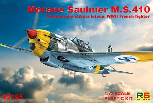 RS Models - Plastikový model letadla 1/72 Morane Saulnier 410 4. decal v. for Finland, France