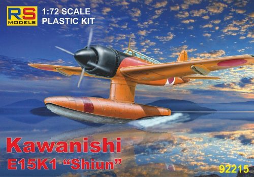 RS Models - Plastikový model letadla 1/72 Kawanishi E15 K 4 decal v. for Japan