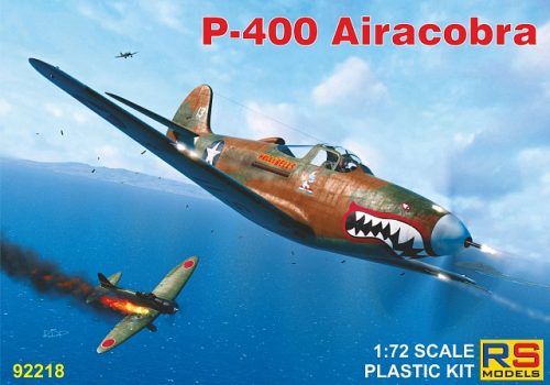 RS Models - Plastikový model letadla 1/72 P-400 Airacobra 6 decal v. for USA, USSR